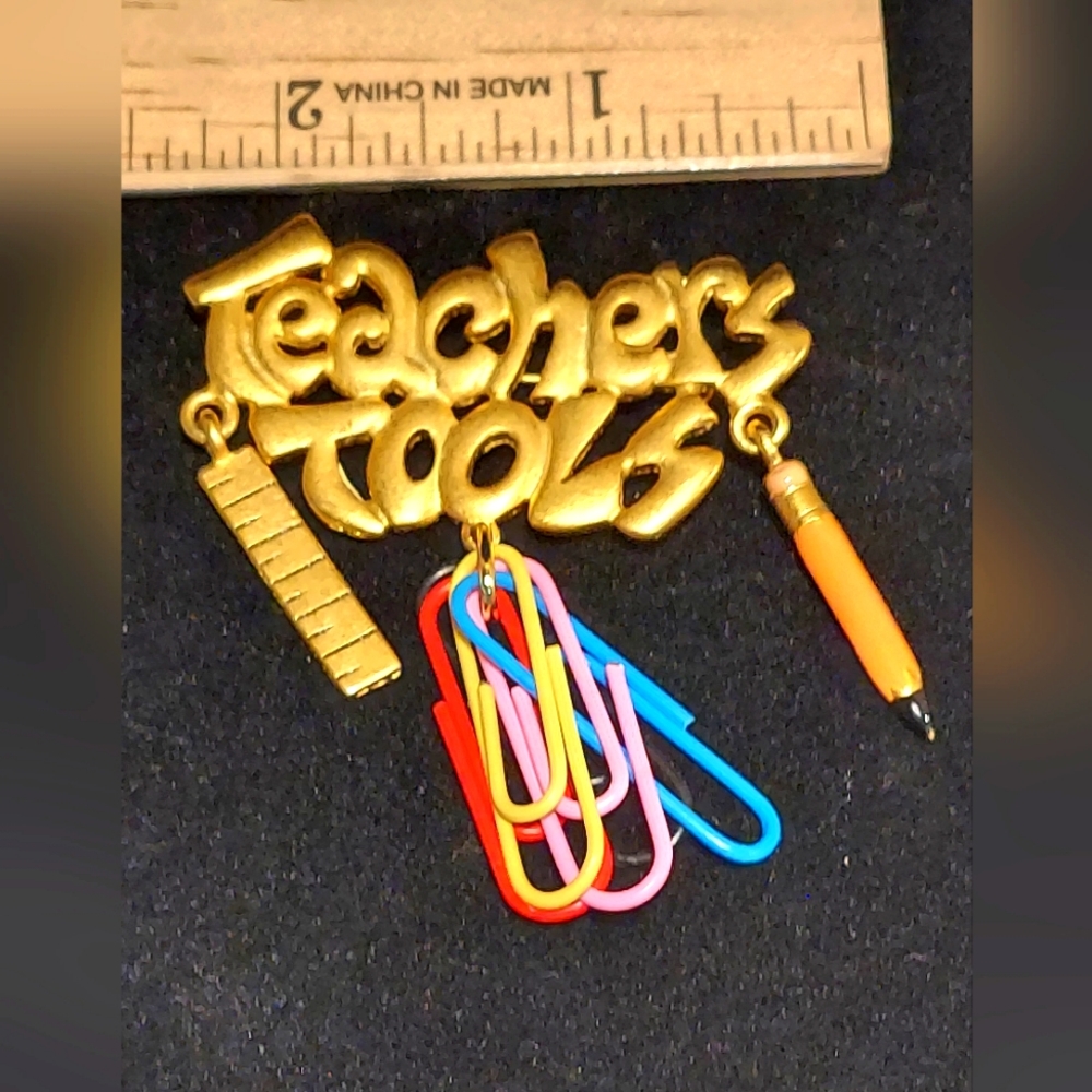 Teachers Tools pin